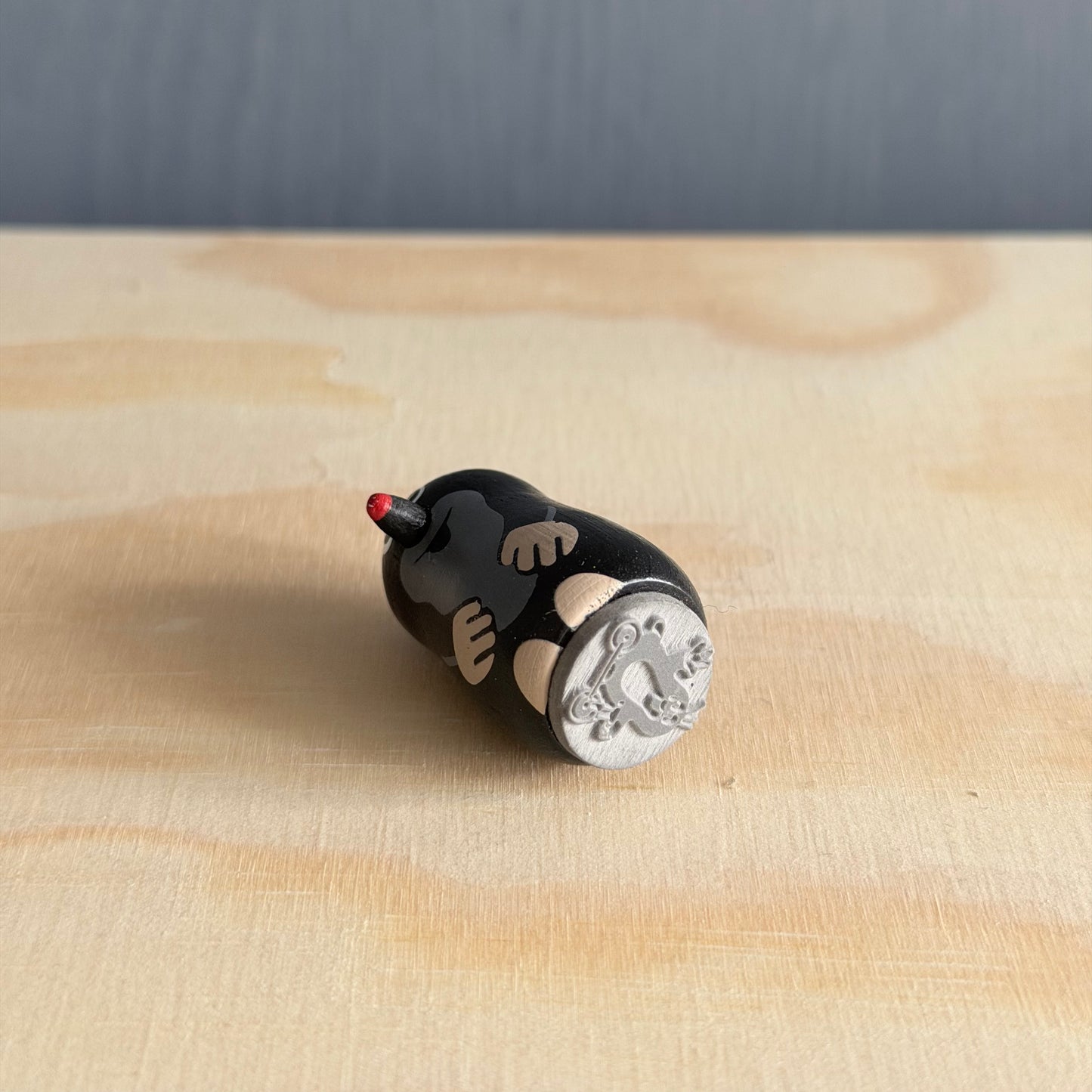 クルテク ウッドフィギアスタンプ(スクーター)