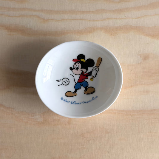 【ディズニー】楕円小皿 ミッキーマウス〈復刻アート1963〉