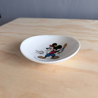 【ディズニー】楕円小皿 ミッキーマウス〈復刻アート1963〉