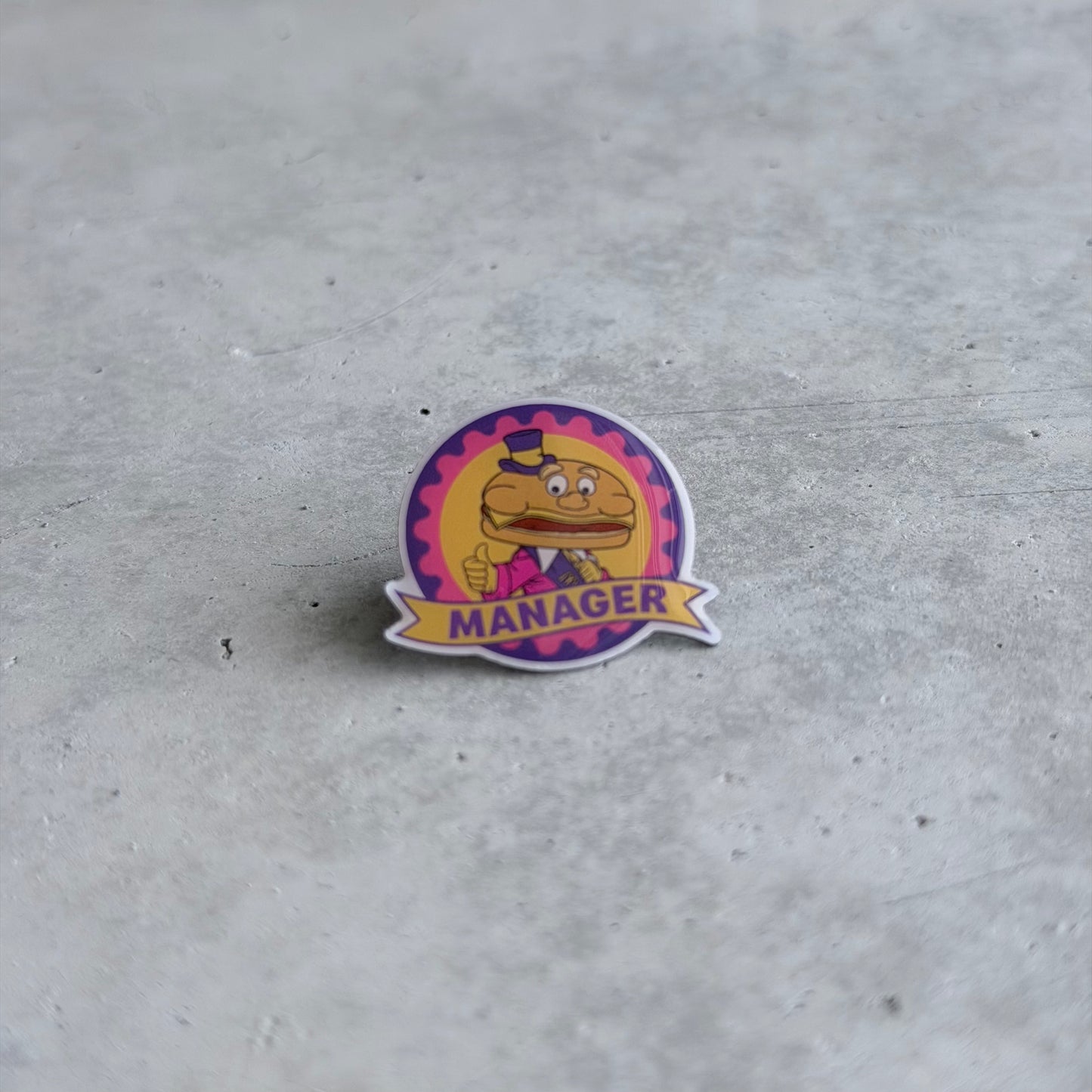 McDonald's ピンバッジ Manager Mayor McCheese