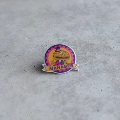 McDonald's ピンバッジ Manager Mayor McCheese