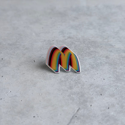 McDonald's ピンバッジ Arches Pride