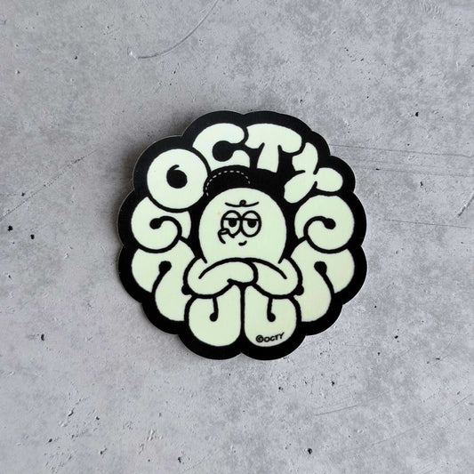 OCTY GLOW STICKER