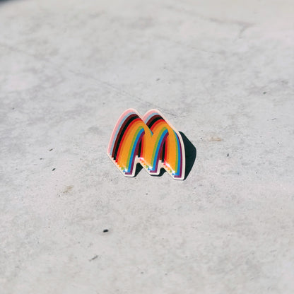 McDonald's ピンバッジ Arches Pride