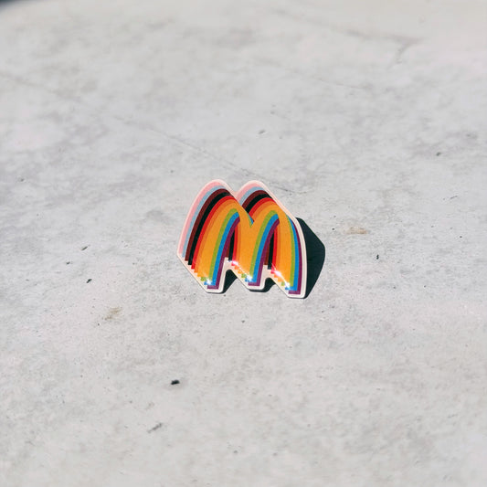 McDonald's ピンバッジ Arches Pride